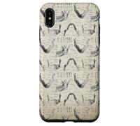 Teeth Anatomy Old Textbook Diagrams Case for iPhone XS Max