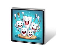 Teeth Dentist Dentistry Dental Funny Lapel Pins Button Brooch Badge Hat Clothes Bag Jewelry for Men Women