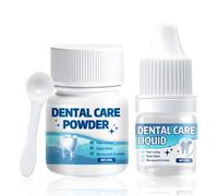 Teeth Filling Repair Kit Permanent, Dental Cement, Temporary Tooth Filling Kit for Fillings or Fixing Loose Crowns, Inlays, or Braces, Simple and Durable