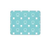 Teeth Mouse Mat Pad - Dentist Dental Nurse Reception Tooth Gift Computer #8664