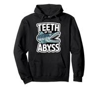 TEETH OF THE ABYSS Sea Predator Angler Fish Pullover Hoodie