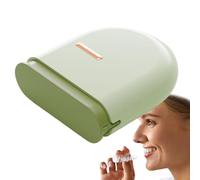 Teeth Protection Housing - Storage Box, Pull-Out Tray Design, Breathable Container for Night Watchers, Braces, Mouthpieces, Compact Orthodontic Organiser for Men, Women, Adults