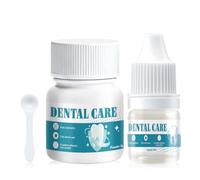 Teeth Repair Kit, Filling Kit for Teeth, Temporary Tooth Filling Kit, Tooth Filling Repair Kit for Lost Fillings or Securing Loose Caps, Crowns or Inlays
