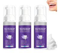 Teeth Restoration Foam Toothpaste, Fresh and Whitenings Teeth Toothpaste for Daily Oral Care, Deeply Clean Teeth Stains, Fresh Breath for a Fresher, Brighter-Looking Smile (3)