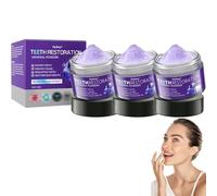 Teeth Restoration Mineral Powder, Natural Tooth Powder, Tooth Cleaning, Natural Ingredients 50g(3 PCS)