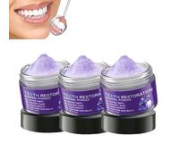 Teeth Restoration Mineral Powder, Teeth Whitening Powder, Natural Teeth Whitener, Instant Teeth Whitening And Stain Removal, Effective In Strengthening Teeth And Gums (3PCS)