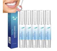 Teeth Whitening Essence, Teeth Whitening Essence Pen, Teeth Whitening Gel, Gum Therapy Gel, Gum Repair Treatment Gel, Intensive Stain Removal Teeth Reduce Yellowing (5PCS)