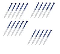 Teeth Whitening Gel Syringe Refill Pack 35% CP Bleaching Gel 20 PCS 3ML Tooth Whitener Gel Kit Works with Teeth Whitening LED Light and Tray