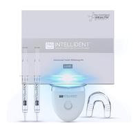 Teeth Whitening Kit with LED Light - Pro Intellident Advanced Gel & Stain Remover - Longer Lasting Results Than Whitening Strips or Activated Charcoal - Ideal Tooth Whitener for Sensitive Teeth