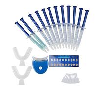 Teeth Whitening Kit with LED Light - Professional Formula for Sensitive Teeth 10x3ml Whitening Gel + 2x3ml Desensitizing Gel