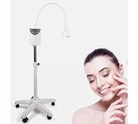 Teeth Whitening Machine 21W, 360° Rotation Teeth Whitening Light, Height Adjustable, Timer Function of 5-30 Minutes & Remote Control, Mobile Medical Exam Light Lamp for Gynaecology, Stomatology, Ent