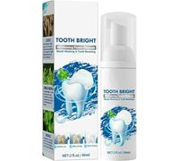 Teeth Whitening Mousse, Pressing Type Cleansing Ultra-Fine Foam Mousse Toothpaste, 360º Oral Care Intensive Stain Removal Toothpaste (1)