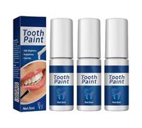 Teeth Whitening Paint,Instant Whitening Dental Lacquer,Tooth Polish Uptight White,Whiten/ing Tooth Paint,Whit/ening Pai/nt for Teeth,Instant Tee/th Polish Stain Removal (3PC)