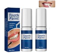 Teeth Whitening Paint,Instant Whitenings Dental Lacquer,Tooth Polish Uptight White,Whitenings Tooth Paints, Paint Enamel, Instant Teeth for Polish Stain Removal (2pcs)