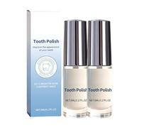 Teeth Whitening Paint&Tooth Polish, 3 Pcs Teeth Whitener for Stain Removal, Effective Brightening,Fresh Breath,Mild & Non-Irritating,Convenient to Carry and Use,Gentle Whitening Oral Care (B-2pcs)