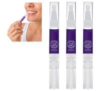 Teeth Whitening Pen Gentle Mint Flavor, Tooth Lightening Serum, Smile Brightening Pen, Compact Whitening Stick, Precision Teeth Polishing Applicator, Tooth Polishing Gel, Travel Size 4ml (3PCS)