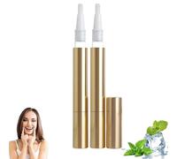Teeth Whitening Pen, Teeth Whitening Gold Serum Pens, Teeth Cold Serum Pen, Fast, Instant Brightening, Enamel Safe Gel, Say Goodbye to Stubborn Stains, Freshens Breath, Easy and Travel-Friendly (2)