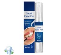 Teeth Whitening Pen, Tooth Paint Pen, Teeth Whitening Gel, White on White Teeth, Instant Brightening, Enamel Safe Gel, No Sensitivity, Fast-Acting Stain Removal, Easy to Use, Organic Mint Flavor (1)