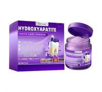 Teeth Whitening Powder, 1 fl.oz Purple Teeth Whitening Powder, Teeth Brightening Toothpaste for Coffee Tea Food Wine and Tobacco Stains