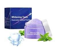 Teeth Whitening Powder - Enamel-Safe & Sensitivity-Free, Natural Stain Remover for Coffee, Wine, Smoking & Tea, Gum Protection & Freshen Breath (20g (Pack of 1))