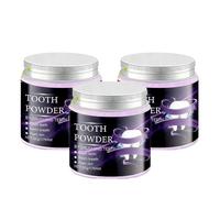 Teeth Whitening Powder, Tooth Whitener Stain Remover, Enamel-Safe & Sensitivity-Free, Mild Stain Remover for Teeth, Fresh Breath & Gum Care, Removes Years of Tobacco, Tea, Coffee (3)