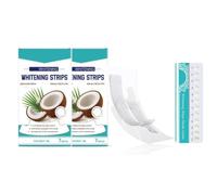 Teeth Whitening Strips,Bright White Teeth Whitening Strips,Gentle Effective Remove Coffee and Tea Stains for a Brighter Smile,Tooth Whitener for Home Use for Sensitive Tooth,Non-Slip Strip (2)