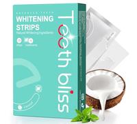 Teeth Whitening Strips - Natural Whitening Strips for Teeth, Enamel Care Whitening, Removes Coffee/Wine Stains, Ideal for Coffee Drinkers & Smokers, 14 Treatments
