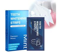 Teeth Whitening Strips - Peroxide-Free, Non-allergenic - Teeth Whitening Kit, Suitable for Sensitive Teeth - Gentle and Effective - 14 Strips (7-Day Treatment)