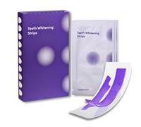 Teeth Whitening Strips - Purple Tooth whitening for Sensitive Teeth - Tooth Stain Removes Stubborn Stains - TeethWhiten Combining Whiter Teeth Colour Correction Mild 14 Strips 7 Treatments