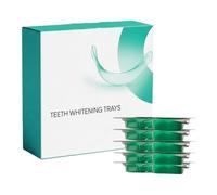 Teeth Whitening Trays, 15 Pairs Teeth Whitening Gum Shield Kits, Mouth Guard for Tooth Grinding Whitenings, Mints Flavor Tooth Whitenings Mouth Trays Kits, for Tooths Care Supplies
