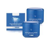 Teeth Whiting Powder, Teeth Cleaner for Enamel Repair & Protection, Freshen Breath Reduce Odor, Removes Stains, Daily Gentle Oral Care Cleansing 35g (2)