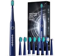 TEETHEORY Electric Toothbrush for Adults with 8 , Sonic Electric Toothbrush with 40000 VPM Deep Clean 5 Modes, Rechargeable Toothbrushes Fast Charge 4 Hours Last 30 Days