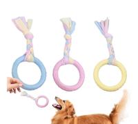 teething for puppies, teething for small dogs | 3pcs Puppy Chew Sticks Puppy Ring and Dog Teeth Cleaning Toy, Jo