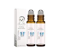 Teething Relief Roller, Natural Pain Relief for Tooth Development, Gentle Natural Oil Roller for Babies and Toddlers, Reduce Teething Discomfort, Everyday Comfort (2, 20ml)
