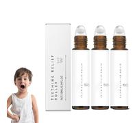 Teething Roller,Natural Teething Relief for Babies, Relief Roller, Natural Pain Relief Roller, Reduce Discomfort (3pcs)