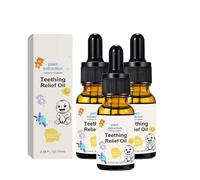 Teething Roller, Natural Teething Relief Oil for Babies, Natural Teething Oil, Teething Relief Roller, Baby Teething Oil Roller, Effectively Reduce Infant Teething Discomfort for Discomfort (3Pc)