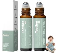 Teething Roller, Teether Teething Relief Roller All-Natural, Natural Gentle Relief Roller, Baby Teething Oil Roller, Teething Relief, Relieve Discomfort (2)