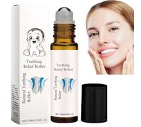 Teething Roller,Teething Essential Oil Roller,Teething Relief Roller,Teething Roller Natural Pa/in Relief,Teething Oil for Daily Use,Reduce Teething Discomfort,Te/ething Oil Roller,Gentle and Portable