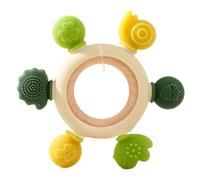 Teething Toy Woodland Creatures, Soothing Rattle Feature, Teether for 6M+