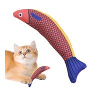 Teething Toys For Kittens - Catnip Biting Plush Toy For Kitten - 8.27x3.15inch Cat Kicking Toys, Interactive Catnip Crinkle Toys For Cats Of All Breeds
