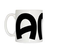 TeeTreeDesigns Amy Name Mug - Ceramic - Handled Mug - 80mm x 92mm - White - Birthday, Christmas - 1 Count