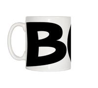 TeeTreeDesigns Ben Name Mug - Ceramic - Mug - 8cm x 92mm - White - Personalized Name Print - Dishwasher Safe