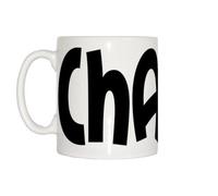 TeeTreeDesigns Charlie Name Mug - White Ceramic Coffee Mug - 80mm x 92mm - Dishwasher Safe - Reusable - Birthday & Christmas Theme