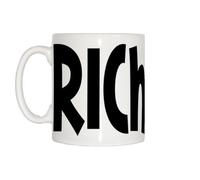 TeeTreeDesigns Richard Name Ceramic Mug