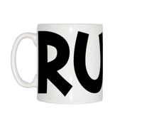 TeeTreeDesigns Ruby Name Mug - White Ceramic Coffee Mug - 80mm x 92mm - 1 Count