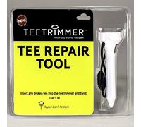 TeeTrimmer Tee Repair Tool, Best Sharpener for Broken Wood & Plastic Golf Tees; Includes Detachable Cord for Golf Bag - Great New Accessory Gift & Holiday Stocking Stuffer for Golfers by TeeTrimmer