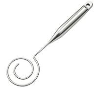 TEEVEA Danish Dough Whisk Seamless Stainless Steel for Sourdough Bread