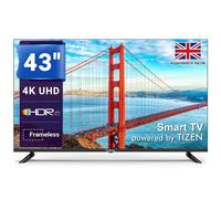TeeView 4K UHD Smart TV powered by Tizen OS TV43QUT-UK 43 inch