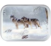 TEEZ Winter wolves 150ml silver hinged tin