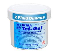 Tef-gel TG-02 (2oz Tub) the corrosion eliminator and lubricant, prevents rust, seizing, gulling, and corrosion. Tef Gel is a food grade PTFE based lubricant that won’t wash out in salt water. NSN 8030014504009